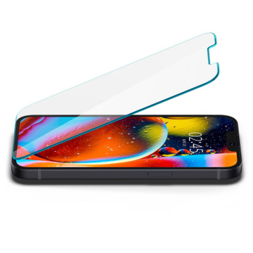 iPhone 14 / iPhone 13 Pro / iPhone 13 Cam Hayalet Ekran Koruyucu, Spigen Glas.tR Slim HD (1 Adet)