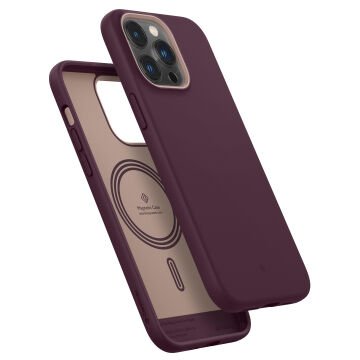 iPhone 14 Pro Kılıf, Caseology Nano Pop Mag (MagSafe Uyumlu) Burgundy Bean