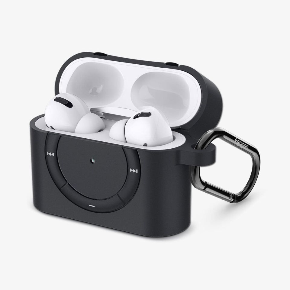 AirPods Pro Kılıf, Spigen Classic Shuffle Charcoal