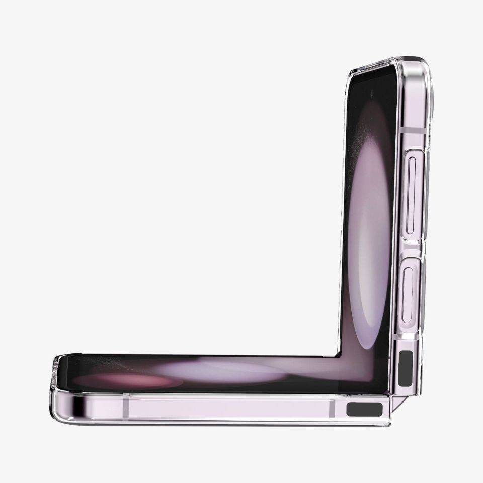 Galaxy Z Flip 5 Kılıf, Spigen Air Skin Crystal Clear