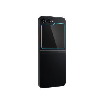 Galaxy Z Flip 5 Cam Ekran Koruyucu Kolay Kurulum, Spigen Glas.tR EZFit (2 Adet)