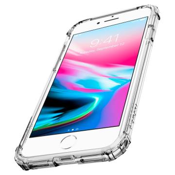 iPhone SE 2020 / iPhone 8 / iPhone 7 Uyumlu Kılıf, Spigen Crystal Shell Crystal Clear
