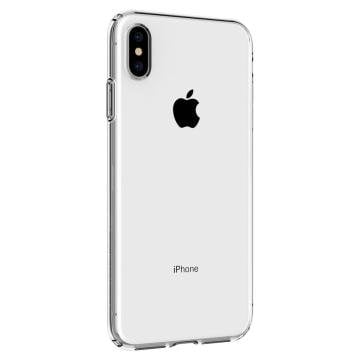 iPhone XS Max Kılıf, Spigen Liquid Crystal 4 Tarafı Koruma Crystal Clear