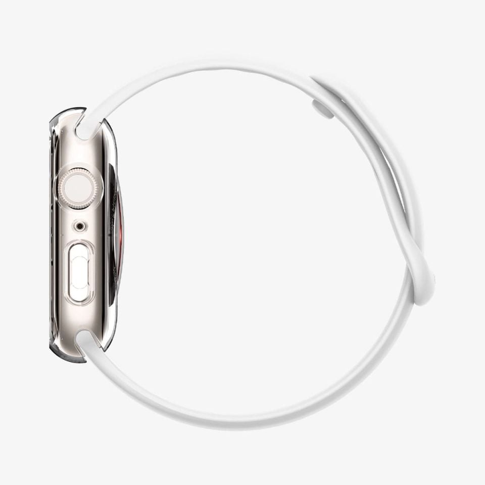 Apple Watch Serisi (41mm / 40mm) Kılıf, Spigen Liquid Crystal V2 Crystal Clear
