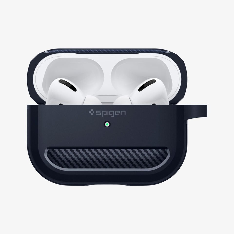 AirPods Pro Kulaklık Kılıf, Spigen Rugged Armor Charcoal Gray