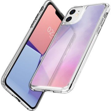 iPhone 11 Kılıf, Spigen Crystal Hybrid Quartz Gradiation