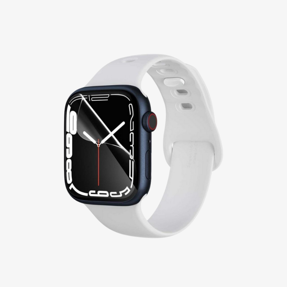 Apple Watch Seri (45mm / 44mm) Ekran Koruyucu, Spigen Neo Flex (3 Adet)