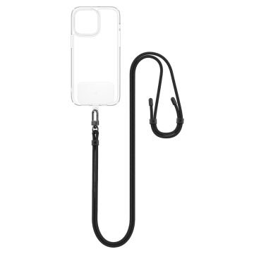 Spigen Cross Body Strap v2 (Boyun Askı Ipi) + ConTag (Tutucu Aparat) Set Telefon Aksesuarı (Tüm Cihazlarla Uyumlu)