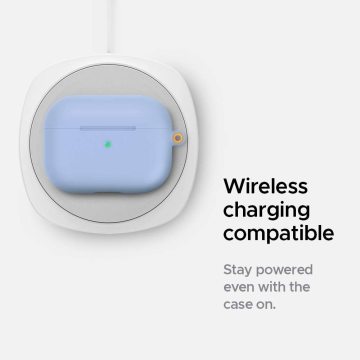 AirPods Pro Kulaklık Kılıfı, Cyrill Ciel Silicone Basic Cornflower Papaya