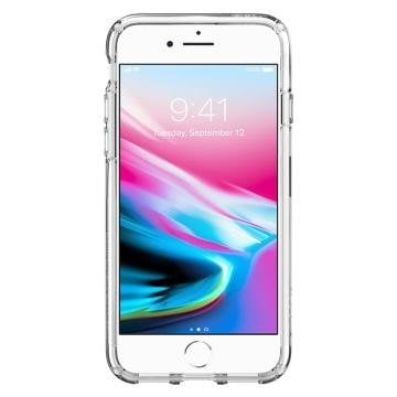 iPhone SE 2022 / 2020 / iPhone 8 / iPhone 7 Uyumlu Kılıf, Spigen Ultra Hybrid 2 Crystal Clear