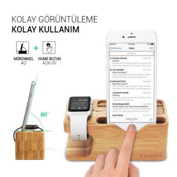 Spigen Apple Watch + iPhone Standı S370