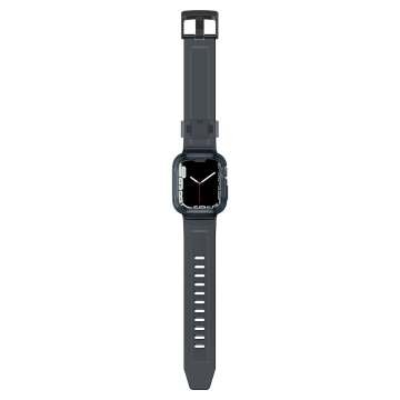 Apple Watch Seri (45mm / 44mm) Kılıf, Spigen Liquid Crystal Pro Space Crystal