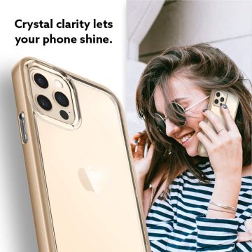 iPhone 12 / iPhone 12 Pro Kılıf, Caseology Skyfall Gold