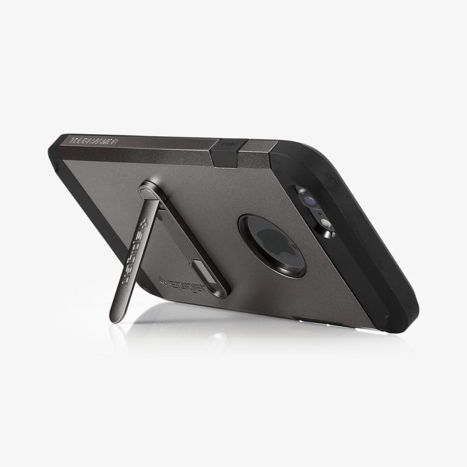 Spigen U100 Universal Metal Kick Stand (Video ve Oyun Ayağı) Black