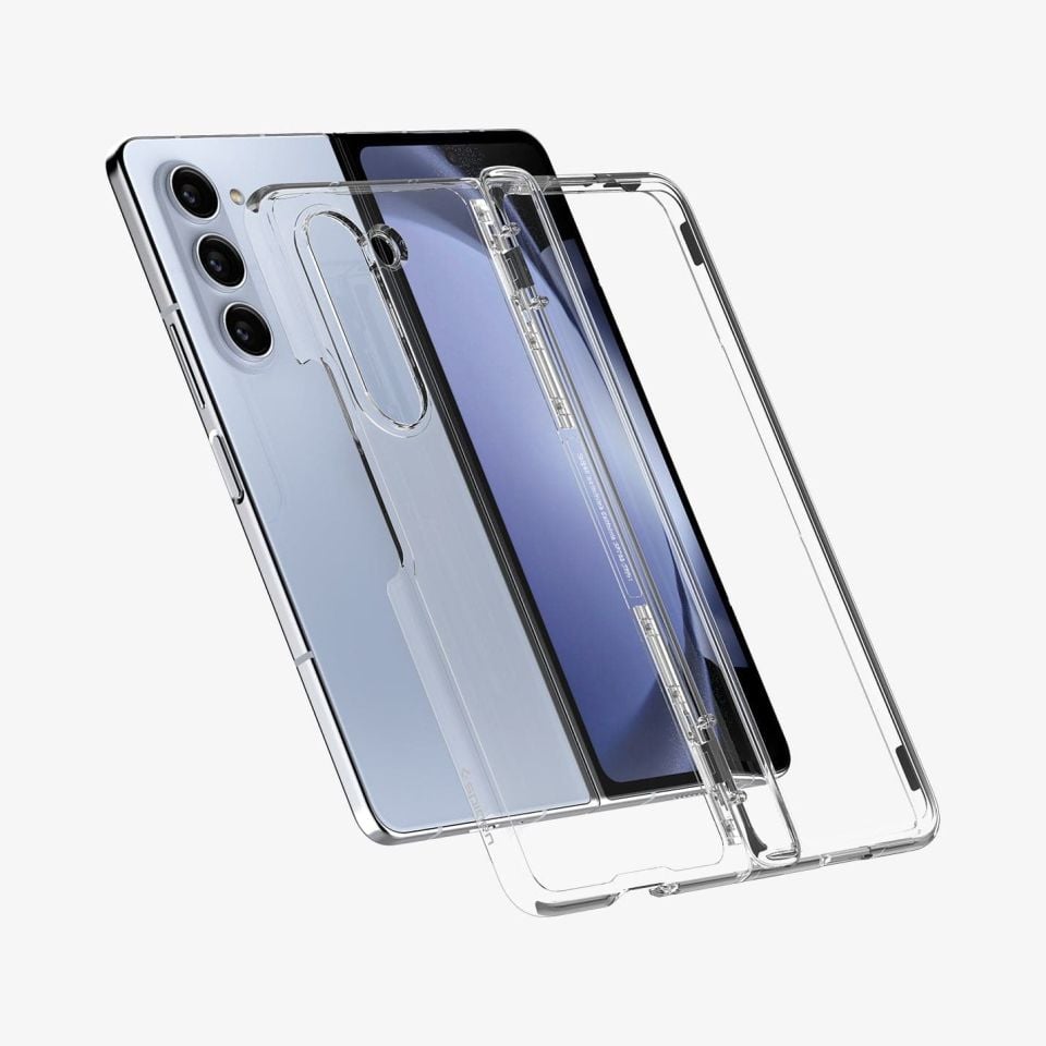 Galaxy Z Fold 5 Kılıf, Spigen Thin Fit Pro Crystal Clear