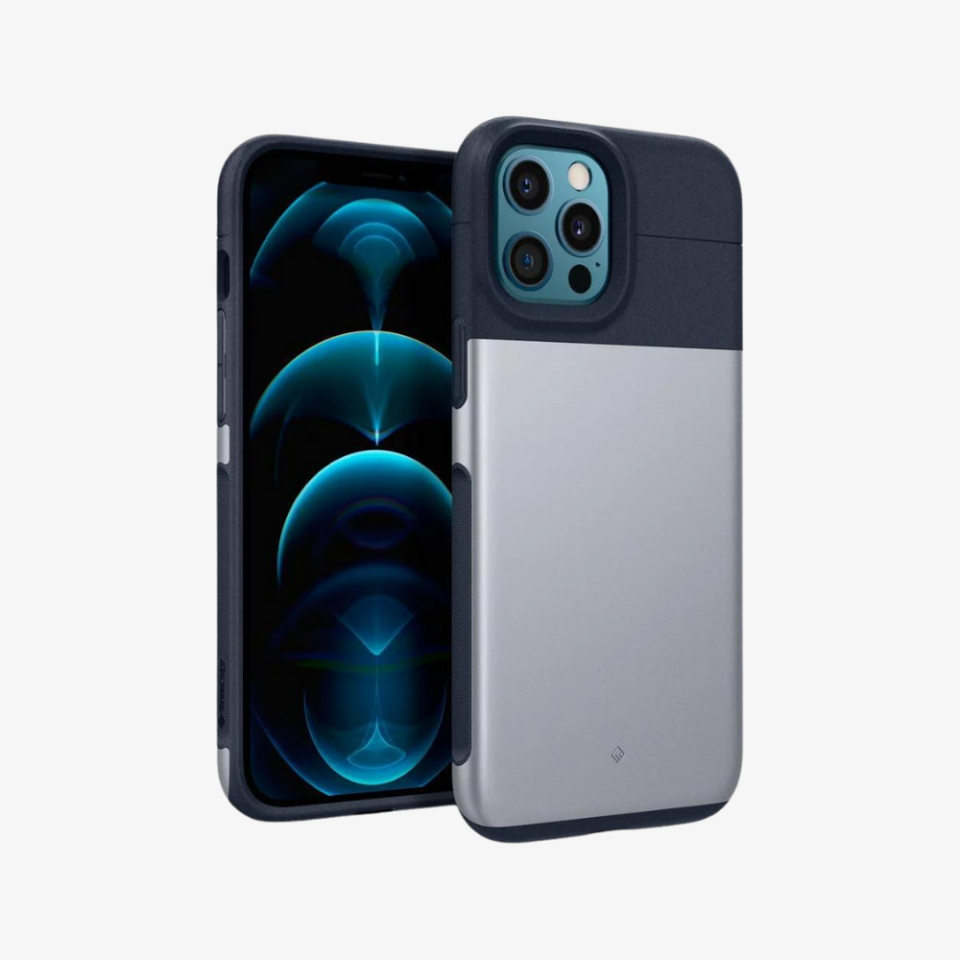 iPhone 12 Pro Max Kılıf, Caseology by Spigen Legion Stone Navy