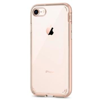 iPhone SE (2020) / iPhone 8 / iPhone 7 Uyumlu Kılıf, Spigen Neo Hybrid Crystal Blush Gold