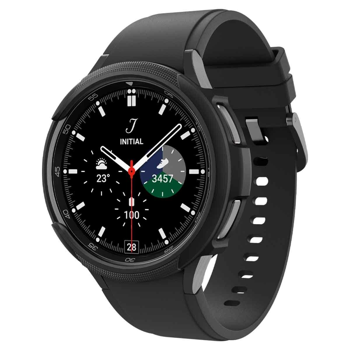 Galaxy Watch 6 Classic (47mm) Kılıf, Spigen Liquid Air Matte Black