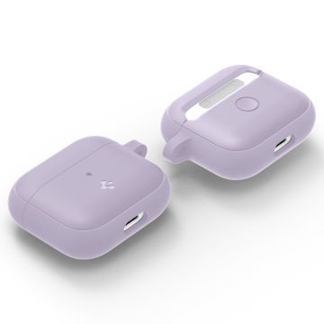 AirPods 3. Nesil Kılıf, Spigen Silicone Fit Lavender