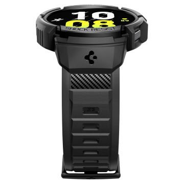 Galaxy Watch 6 (40mm) ile Uyumlu Kılıf, Spigen Rugged Armor Pro Black