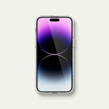 iPhone 14 Pro Kılıf, Ciel by Cyrill Shine Mag Clear Glitter Dream Garden (MagSafe Uyumlu) Crystal Orange