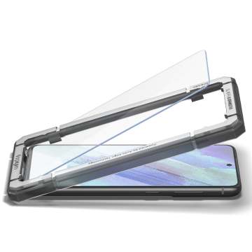 Galaxy S21 FE Ekran Koruyucu, Spigen AlignMaster GLAS.tR (2 Adet)