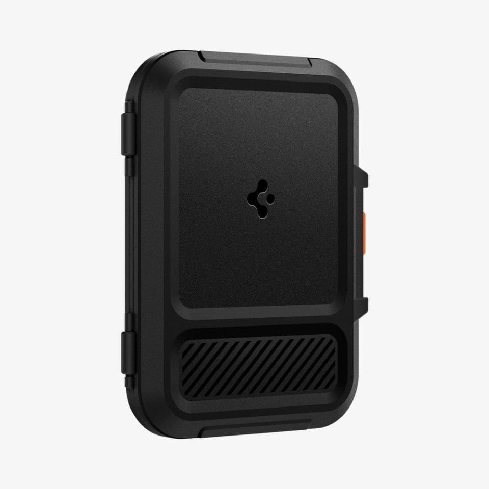 Spigen MagSafe ile Uyumlu 6 Kart Hazneli Cüzdan (iPhone 15/14/13/12 Serisi için) Lock Fit Wallet Black