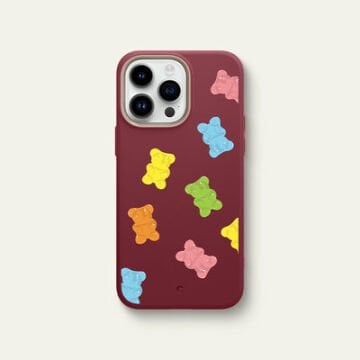 iPhone 14 Pro Kılıf, Ciel by UltraColor Mag Gummy Bears (MagSafe Uyumlu) Red