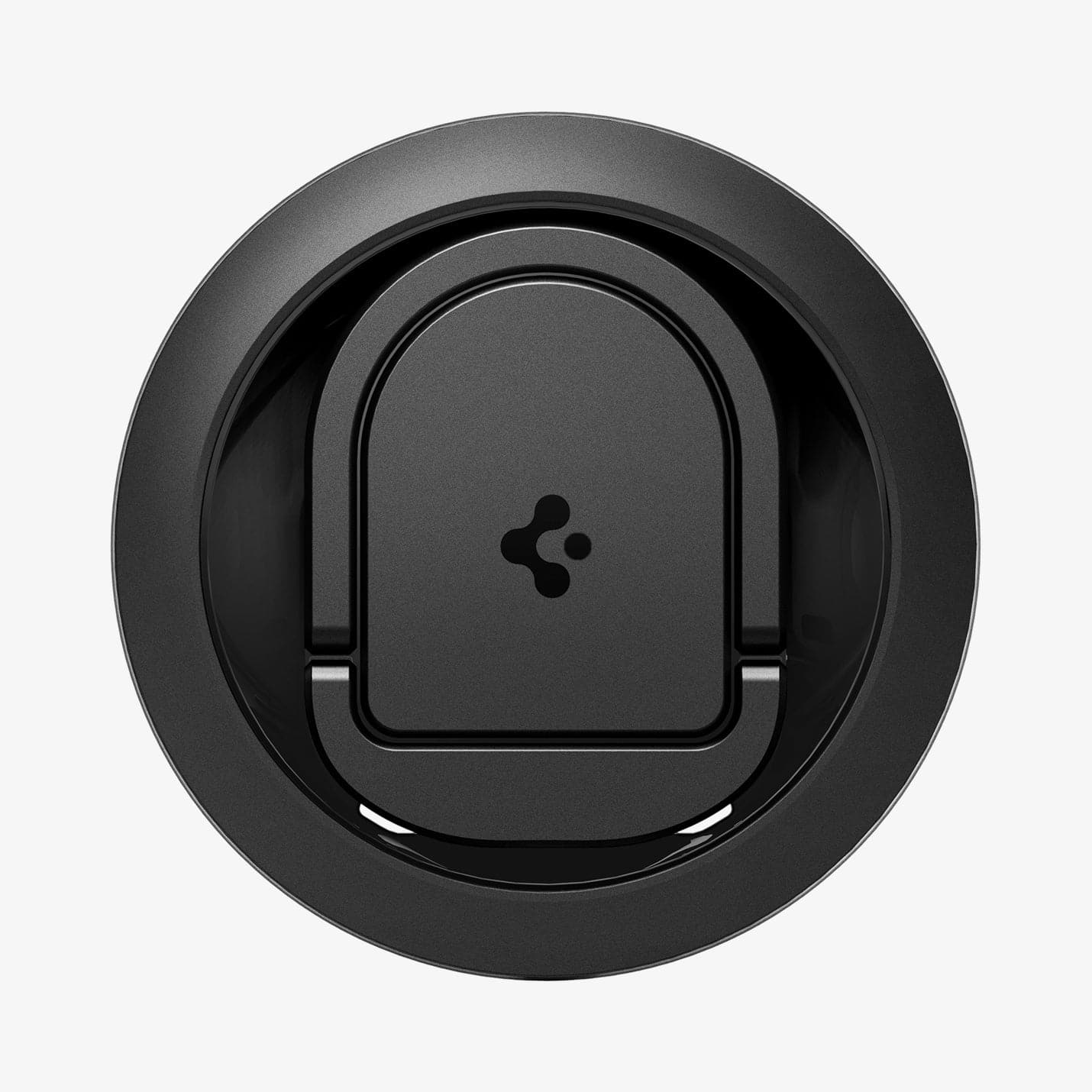 Spigen MagFit O-Mag Ring Manyetik Telefon & Webcam Tutucu MagSafe iPhone 15 / 14 / 13 / 12 Serisi ile Uyumlu Black