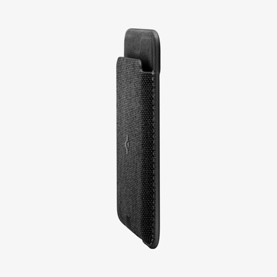 Spigen MagSafe ile Uyumlu 3 Kart Hazneli Cüzdan (iPhone 15/14/13/12 Serisi için) Urban Fit Wallet Black