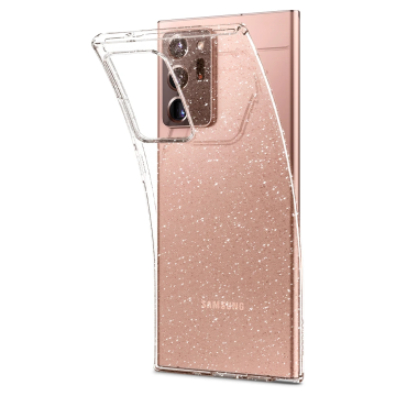 Galaxy Note 20 Ultra Kılıf, Spigen Liquid Crystal Glitter Crystal Quartz