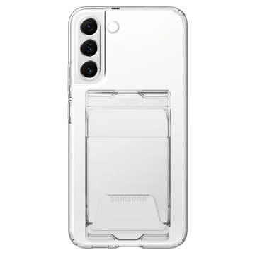 Galaxy S22 Plus 5G Kılıf, Spigen Crystal Slot Dual Wallet Crystal Clear