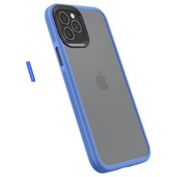 iPhone 12 / iPhone 12 Pro Kılıf, Spigen Ciel by Cyrill Color Brick Linen Blue