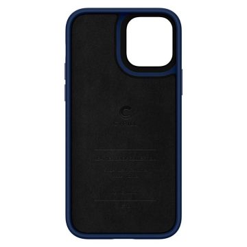 iPhone 12 / iPhone 12 Pro Kılıf, Spigen Ciel by Cyrill Leather Brick (Deri) Navy