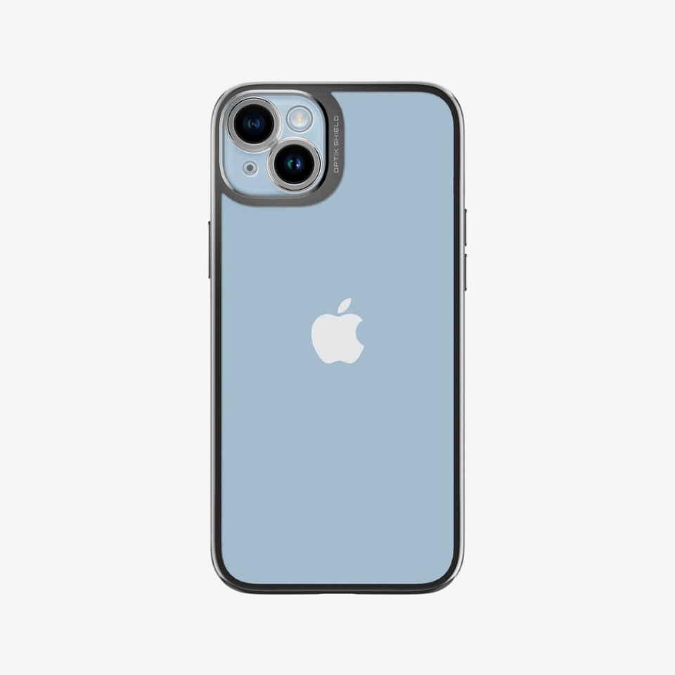 iPhone 14 Plus Kılıf, Spigen Optik Crystal Chrome Gray