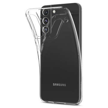 Galaxy S22 Plus 5G Kılıf, Spigen Liquid Crystal 4 Tarafı Tam Koruma Crystal Clear
