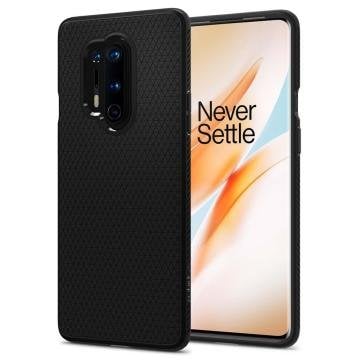 OnePlus 8 Pro Kılıf, Spigen Liquid Air Matte Black