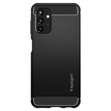 Galaxy A13 Kılıf, Spigen Rugged Armor Matte Black