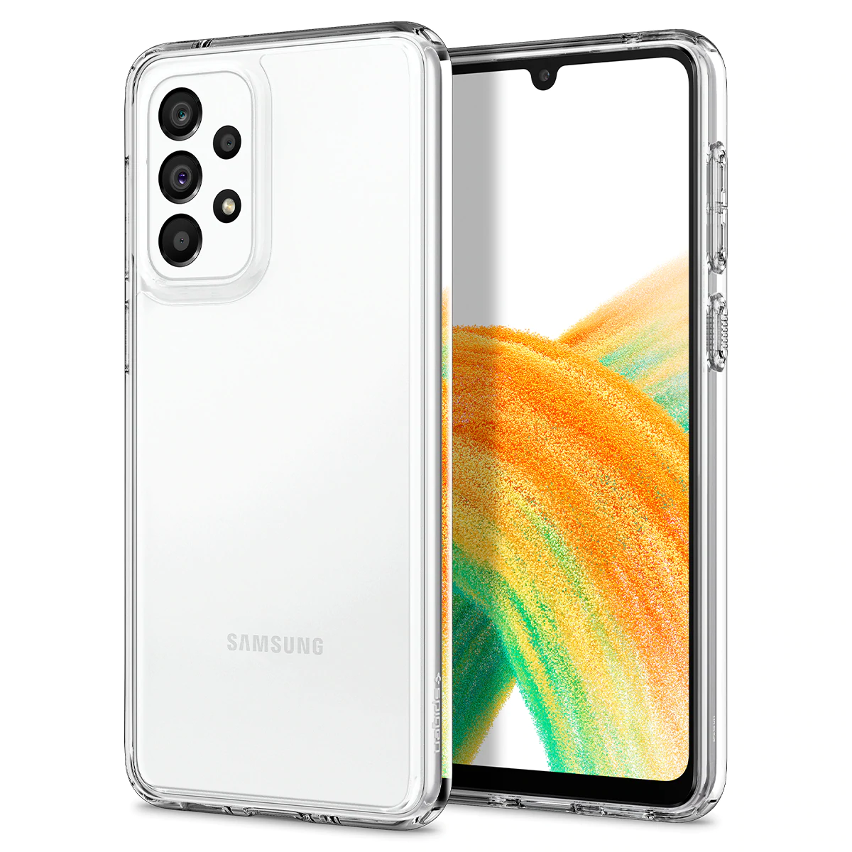 Galaxy A13 Kılıf, Spigen Ultra Hybrid Matte Black