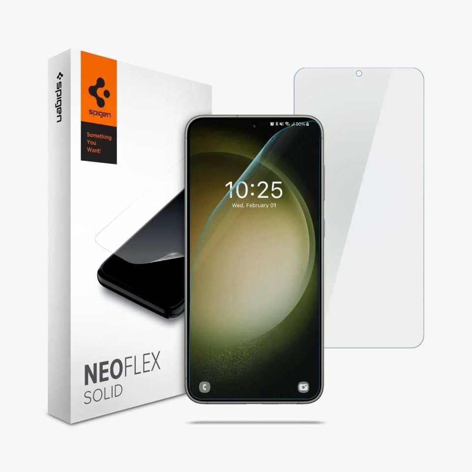 Galaxy S23 Ekran Koruyucu, Spigen Neo Flex HD (2 Adet)