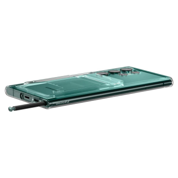 Galaxy S22 5G Ultra Kılıf, Spigen Crystal Slot Dual Wallet Crystal Clear