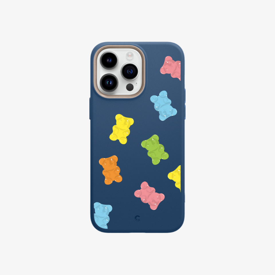 iPhone 14 Plus Kılıf, Ciel by Cyrill UltraColor Mag Gummy Bears (MagSafe uyumludur) Denim Blue