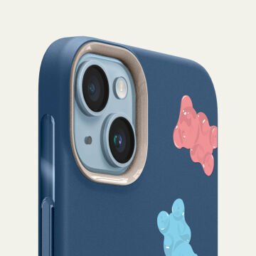 iPhone 14 Plus Kılıf, Ciel by Cyrill UltraColor Mag Gummy Bears (MagSafe uyumludur) Denim Blue