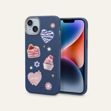 iPhone 14 Plus Kılıf, Ciel by Cyrill UltraColor Mag Sugar Crush (MagSafe uyumludur) Denim Blue