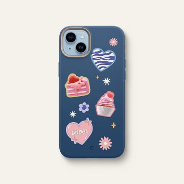 iPhone 14 Plus Kılıf, Ciel by Cyrill UltraColor Mag Sugar Crush (MagSafe uyumludur) Denim Blue