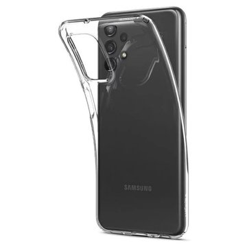 Galaxy A13 5G Kılıf, Spigen Liquid Crystal 4 Tarafı Tam Koruma Crystal Clear