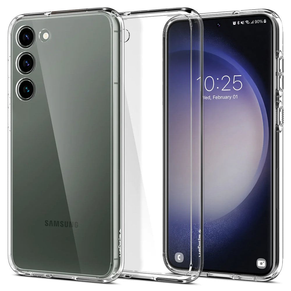 Galaxy S23 Plus Kılıf, Spigen Ultra Hybrid Crystal Clear