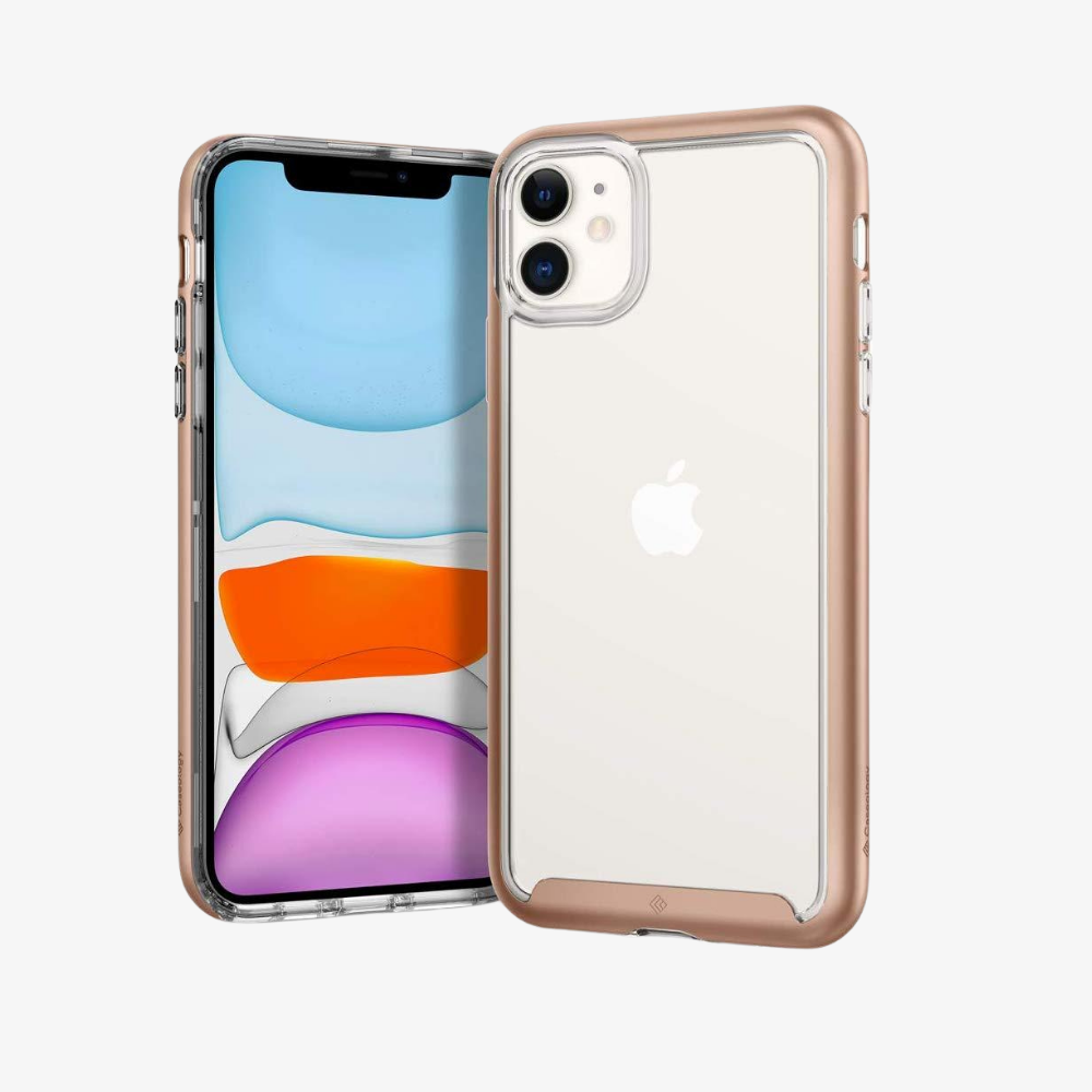 iPhone 11 Kılıf, Caseology Skyfall Champagne Gold