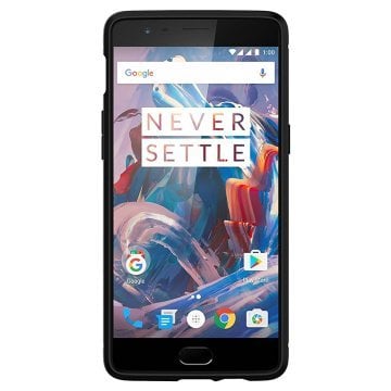 OnePlus 3 / 3T Kılıf, Spigen Rugged Armor Black