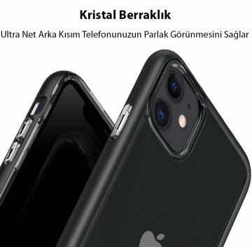 iPhone 11 Kılıf, Caseology Skyfall Matte Black